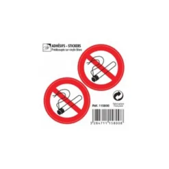 ADHESIF DEFENSE DE FUMER X2 - 115800 - CADOX