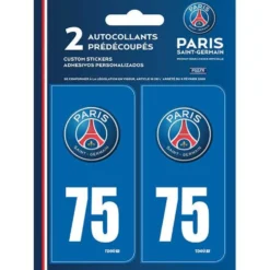 ADHÉSIF PLAQUE PRÉDÉCOUPÉ 75 - PSG