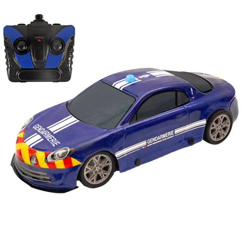 Alpine A110 gendarmerie radio-commandée échelle 1/24ème