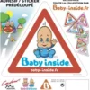 Autocollant Bébé à bord - Garà§on