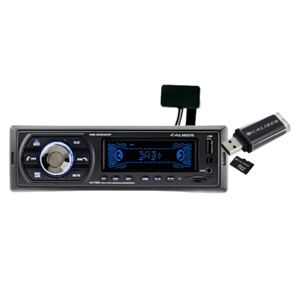 Autoradio Bluetooth RMD-054DAB-BT - CALIBER