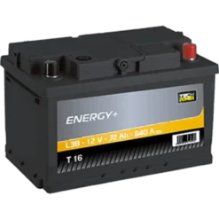 Batterie TECHPOWER Energy+  12V 72Ah/640A
