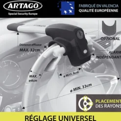 Bloque volant et alarme intelligente - ARTAGO