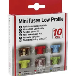 Boite de 10 micro fusibles amperage var - SWISSDRIV