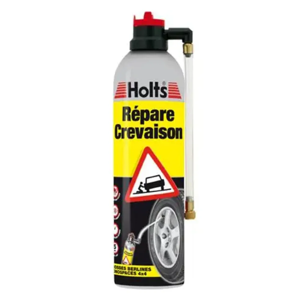 Bombe anti crevaison HOLTZ - Répare crevaison 500 ml