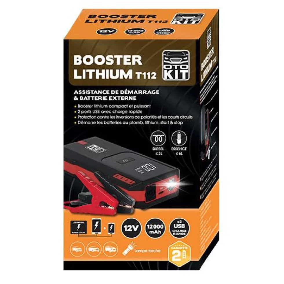 Booster lithium 12000 mAH - OTOKIT