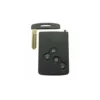CARTE RENAULT 3 BOUTONS LAME FRAISEE
