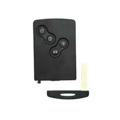 CARTE RENAULT 3 BOUTONS LAME FRAISEE