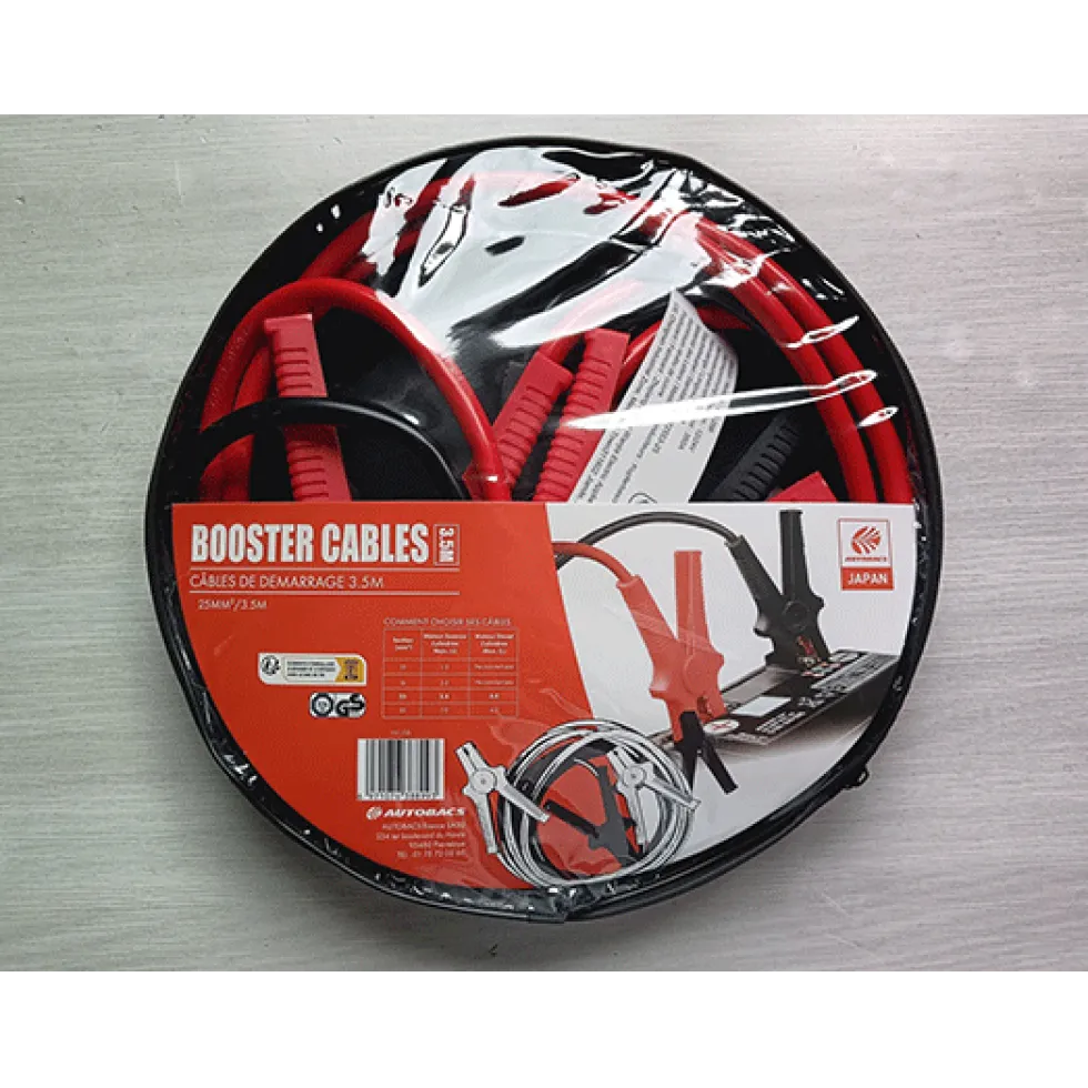 Câbles de démarrage 25 mm² 3,5 m