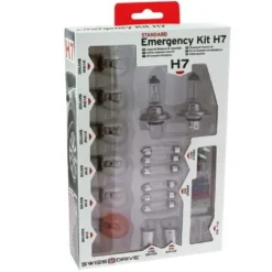 Coffret 18 ampoules H7 + 12 fusibles - Evo