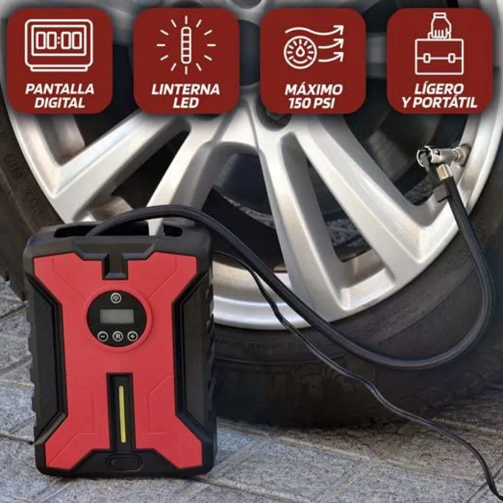 Compresseur 12v/8bar digital sd - SWISSDRIV