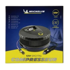 Compresseur 12V à manomètre intégré - MICHELIN