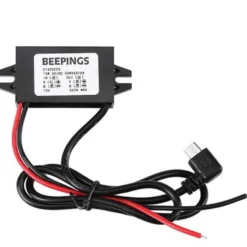 Convertisseur 12V vers 5V micro USB coudé