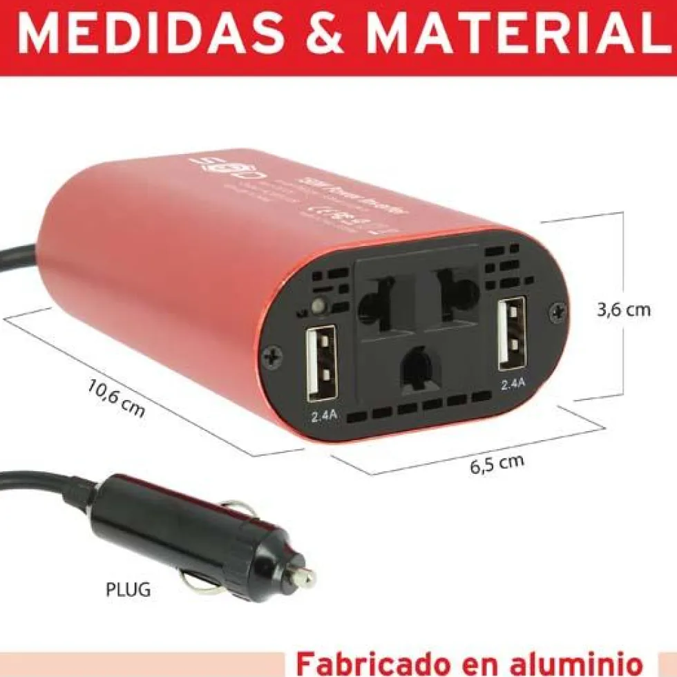 Convertisseur 12v/230v 150w - SWISSDRIV
