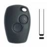 COQUE RENAULT 2 BOUTONS PLATE