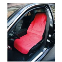 COUVRE SIEGE SERVIETTE ROUGE