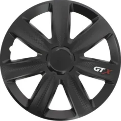 4 enjoliveurs CAR+ VR 13 pouces Carbone/Noir