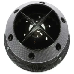FILTRE A AIR UNIVERSEL AVEC 4 BAGUES CARBON LOOK - AIRCARB - RACESPORT