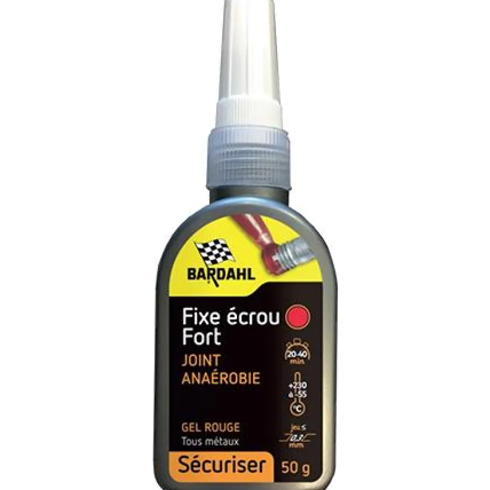 Fixe écrou fort rouge