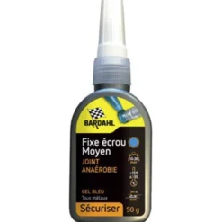 Fixe écrou moyen bleu