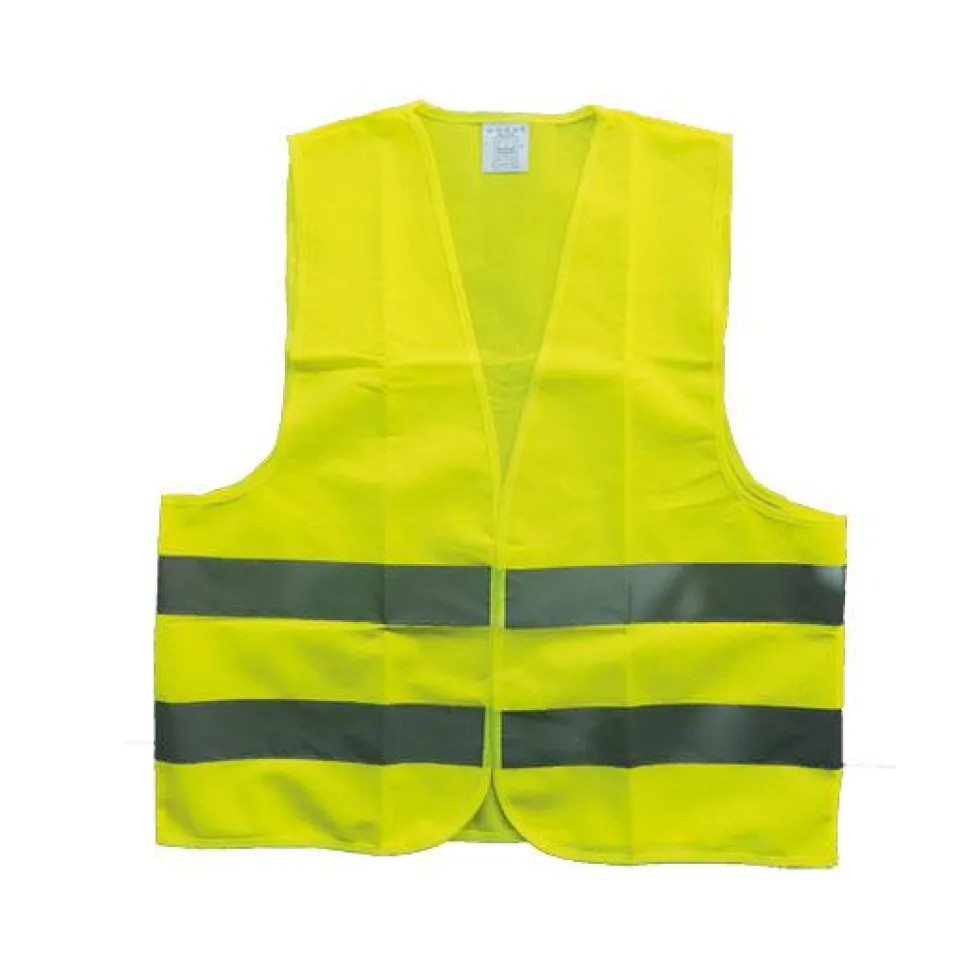 Gilet jaune reflechissant homologué CE