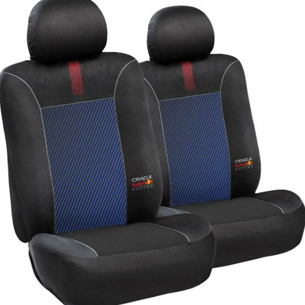 2 housses avant noir/bleu Oracle Red Bull Racing