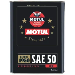 Huile Motul 4T Classic Oil SAE50 2L