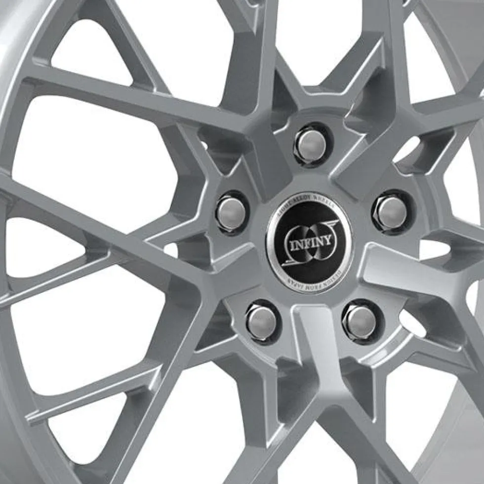 Jante alu INFINY TONIX ARGENT 8.5x19 pouces 5x45 ET66.5