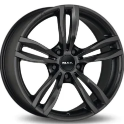 Jante alu MAK LUFT NOIR MAT 7.5x17 pouces 5x34 ET72.6