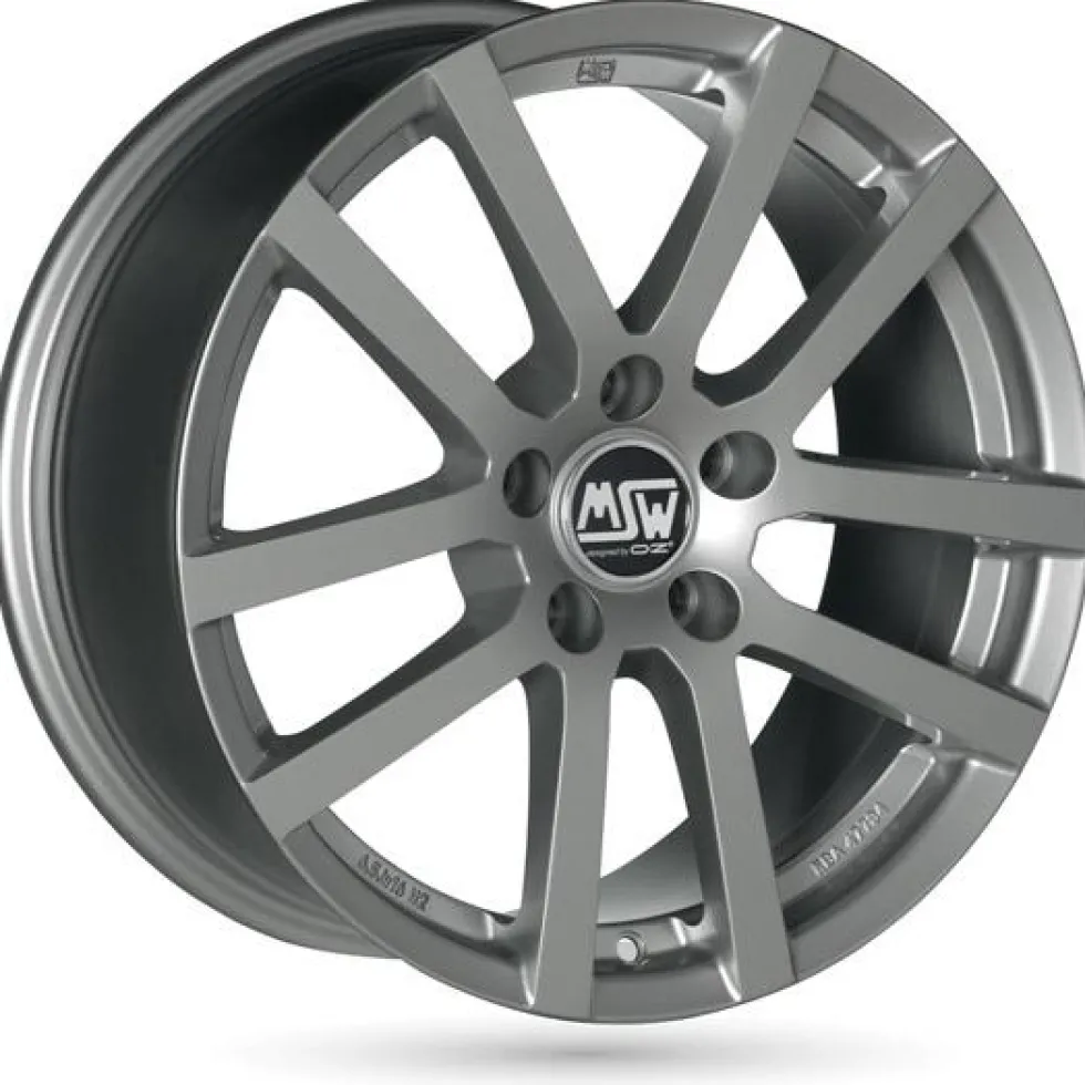 Jante alu MSW MSW22 GRIS BRILLANT 5.5x14 pouces 4x35 ET63.3