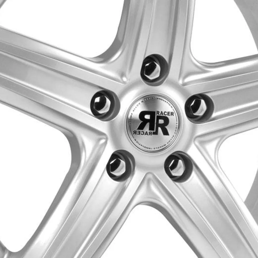 Jante alu RACER ICE ARGENT 7.5x17 pouces 5x42 ET73.1