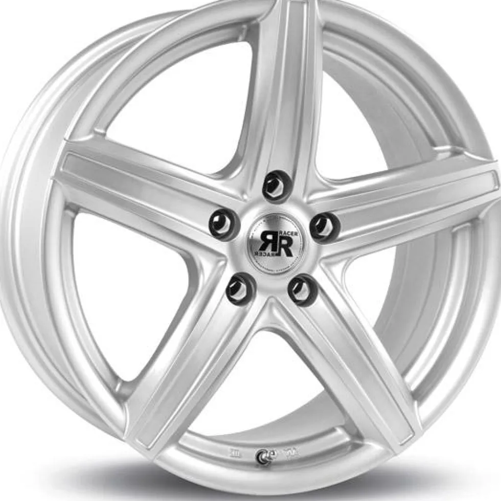 Jante alu RACER ICE ARGENT 7.5x17 pouces 5x30 ET66.6