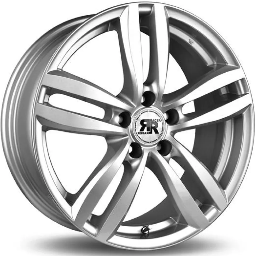 Jante alu RACER TARGET ARGENT 7x17 pouces 5x41 ET58.1