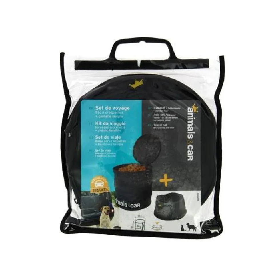 KIT PLIABLE SAC A CROQUETTES 4KG + ECUELLE