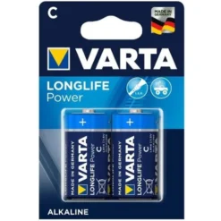 PILES HIGH ENERGY LR14 C X2 - 4914110412 - VARTA
