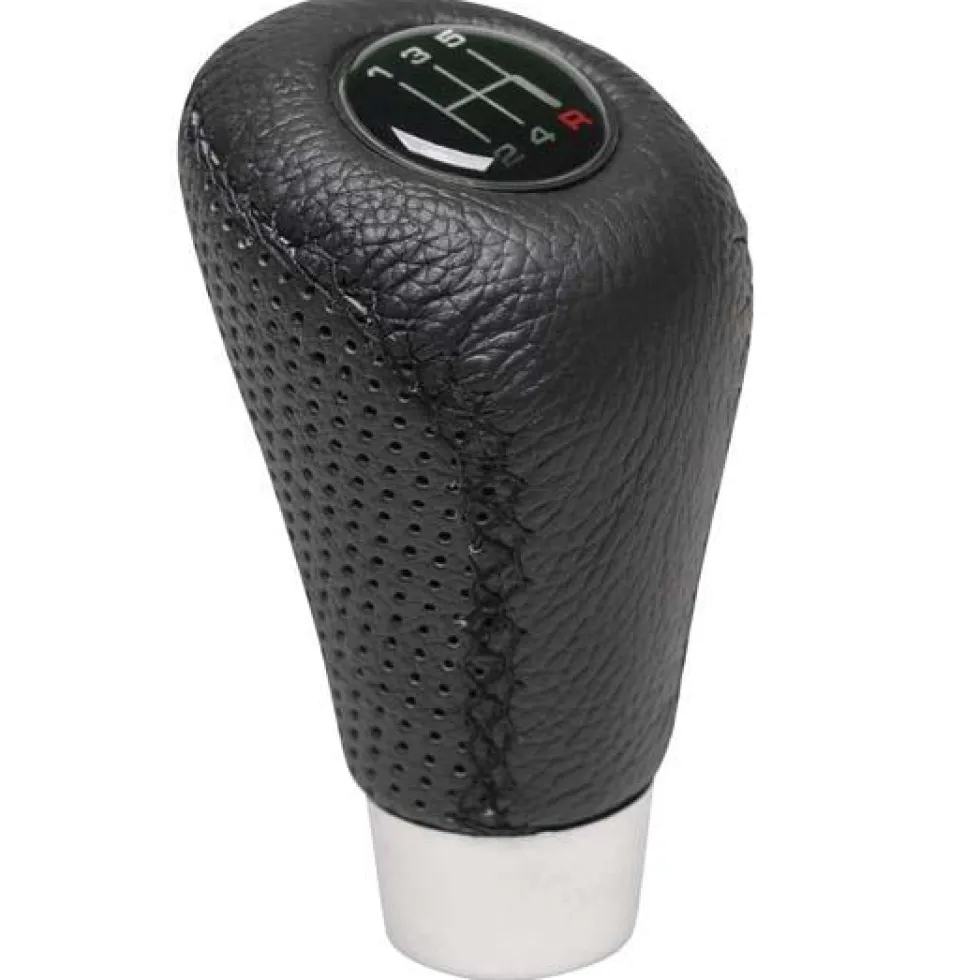 POMMEAU CUIR NOIR - 2505GRB - RACESPORT