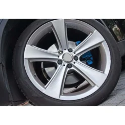 Protection silicone ecrous roue noir 19mm 20pcs - CAR+