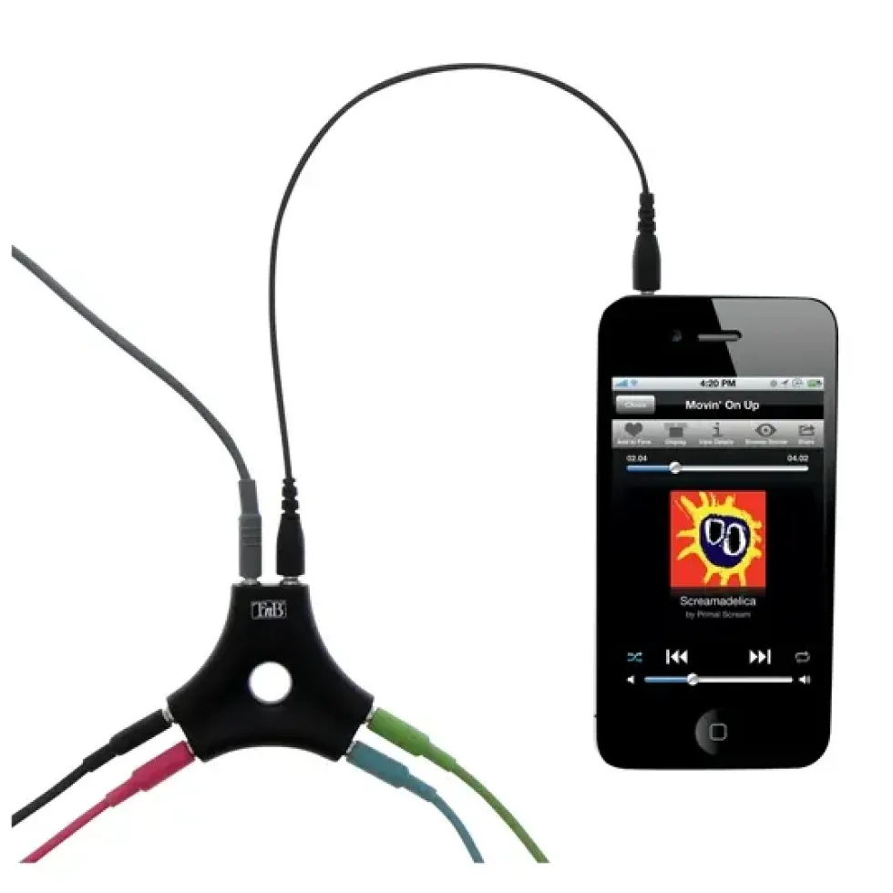 Répartiteur audio 5 ports