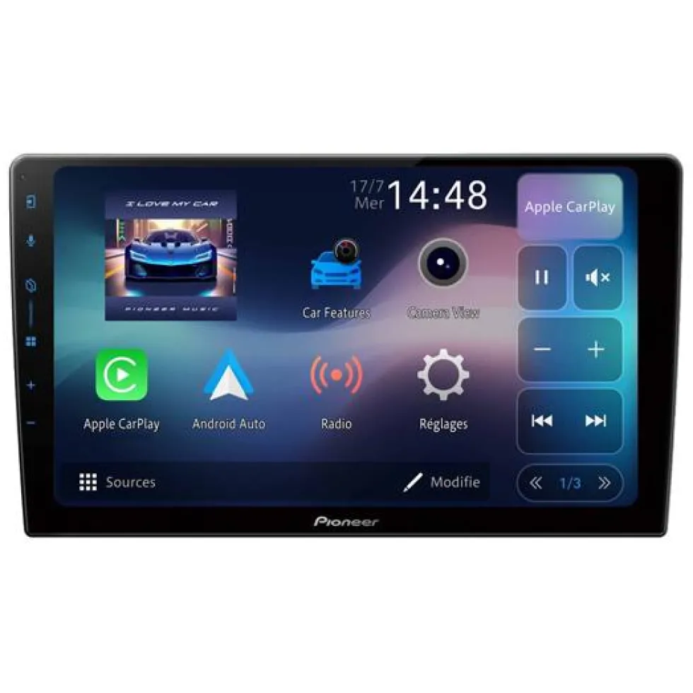 Tablette multimedia 9'' AR CarPlay Perfect Fit - Pioneer