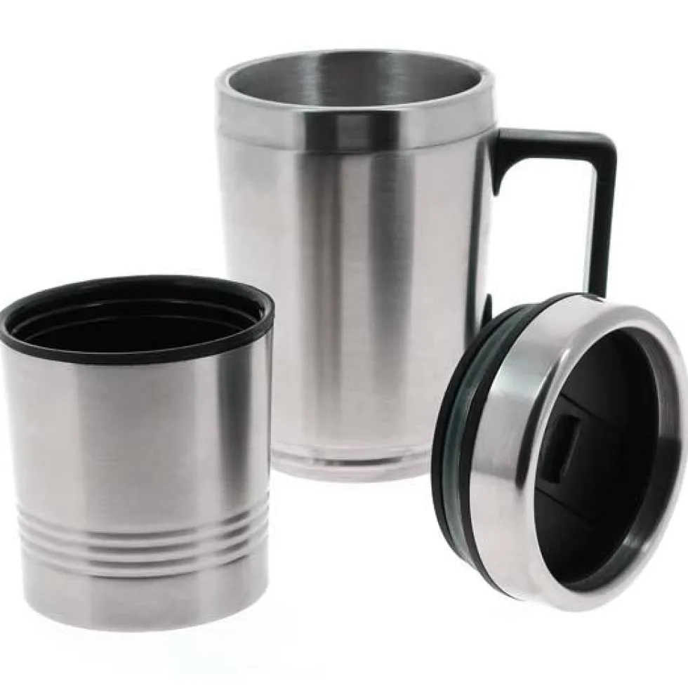 Thermos 12v pour voiture avec tasse - CARPLUS