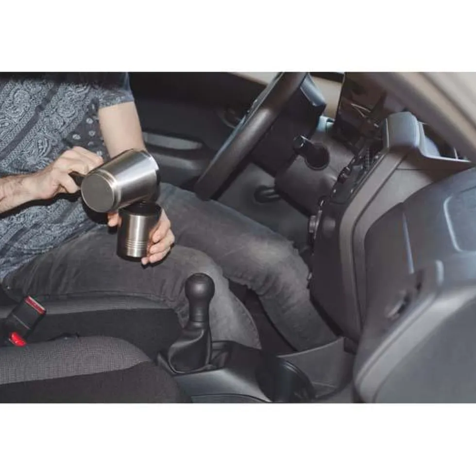Thermos 12v pour voiture avec tasse - CARPLUS
