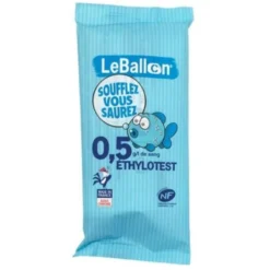 Éthylotest classique sans Chrome à usage unique - JMB